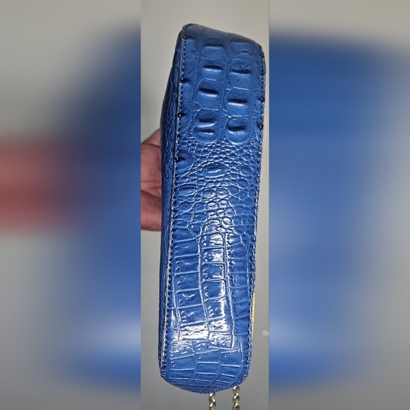 🧡💜💛Anne klein purse handbag Cocodrilo Simulation Skin ❤️🧡💜 - Picture 11 of 16